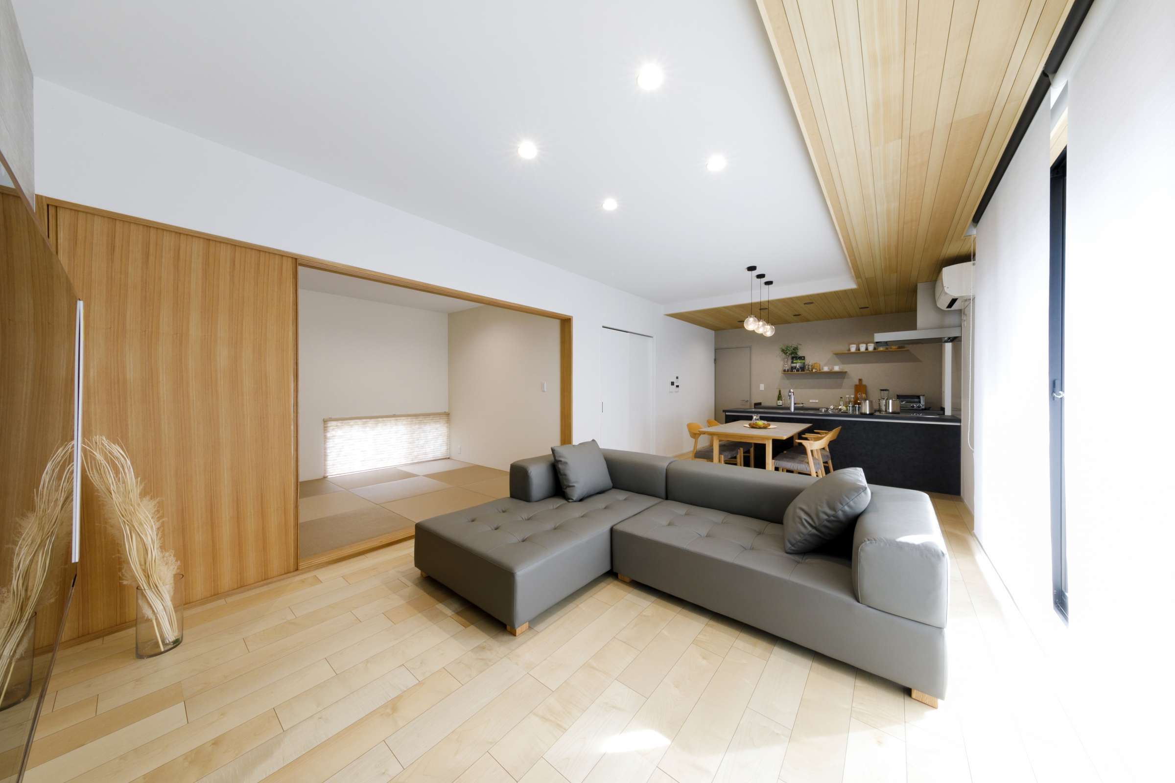 リビング @ 福井市　Ｓ様邸 / シェルリビング 建築実例