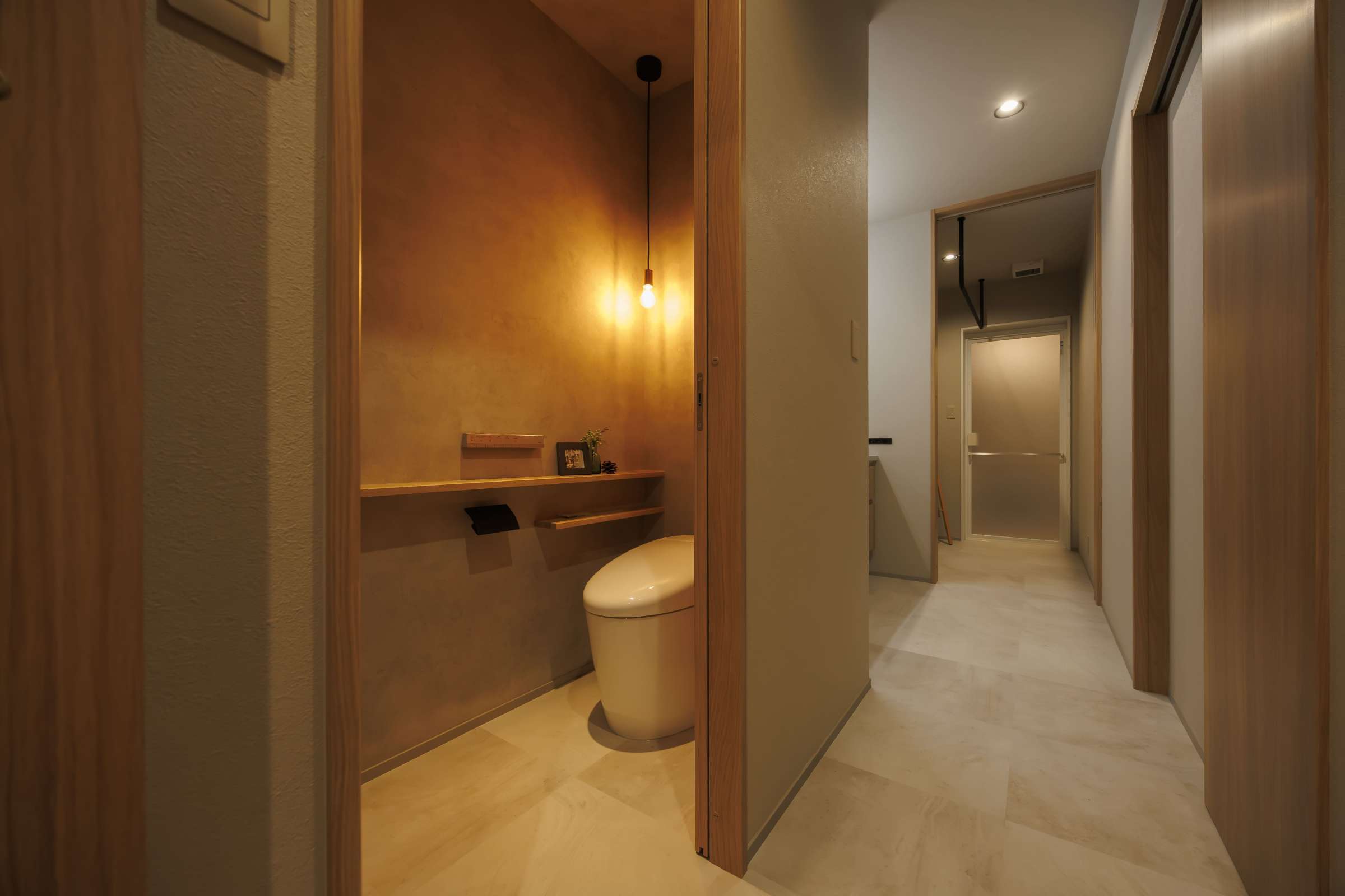 トイレ @ 越前市　U様邸 / シェルリビング 建築実例